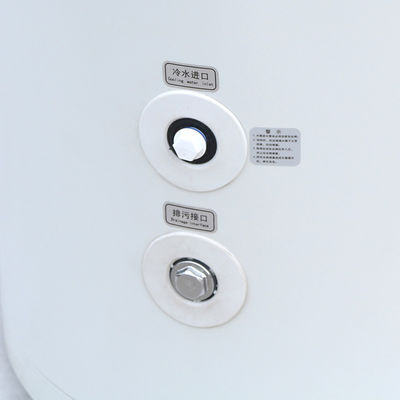 500mm ダイア 空気源熱ポンプタンク 150L 空気から水温ポンプ 外部のコイル付きバッファタンク